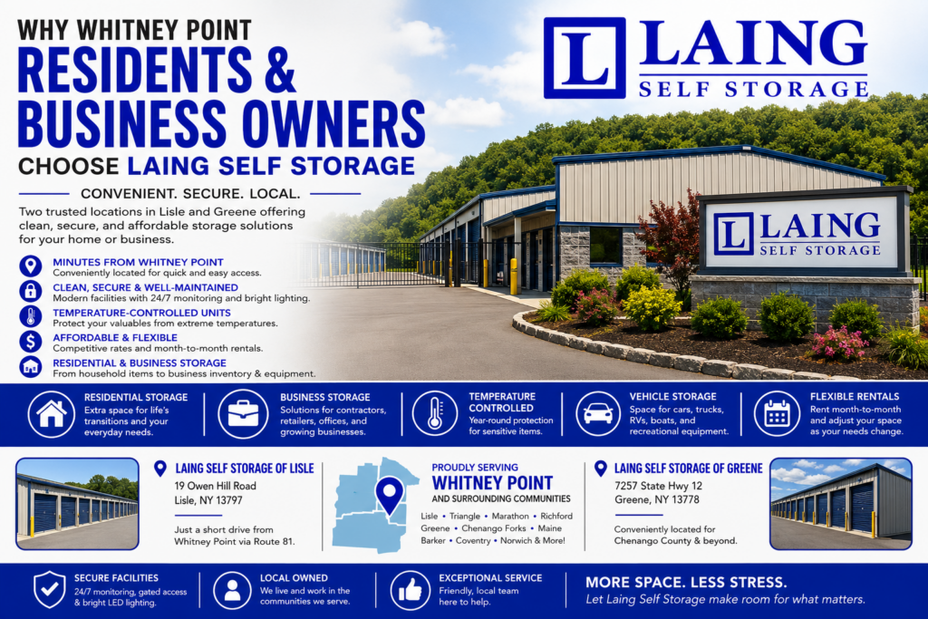 Laing Self Storage of Greene & Laing Self Storage of Lisle